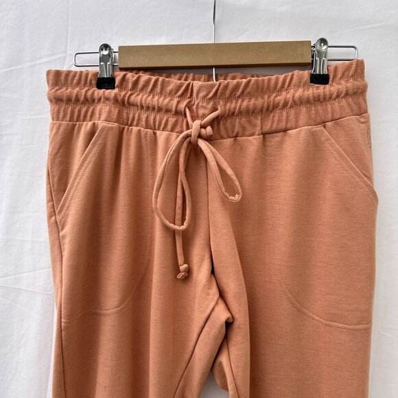 Free People Movement Sunny Joggers Sweatpants‎ Sunbaked Drawstring Waist Women M - Picture 15 of 15